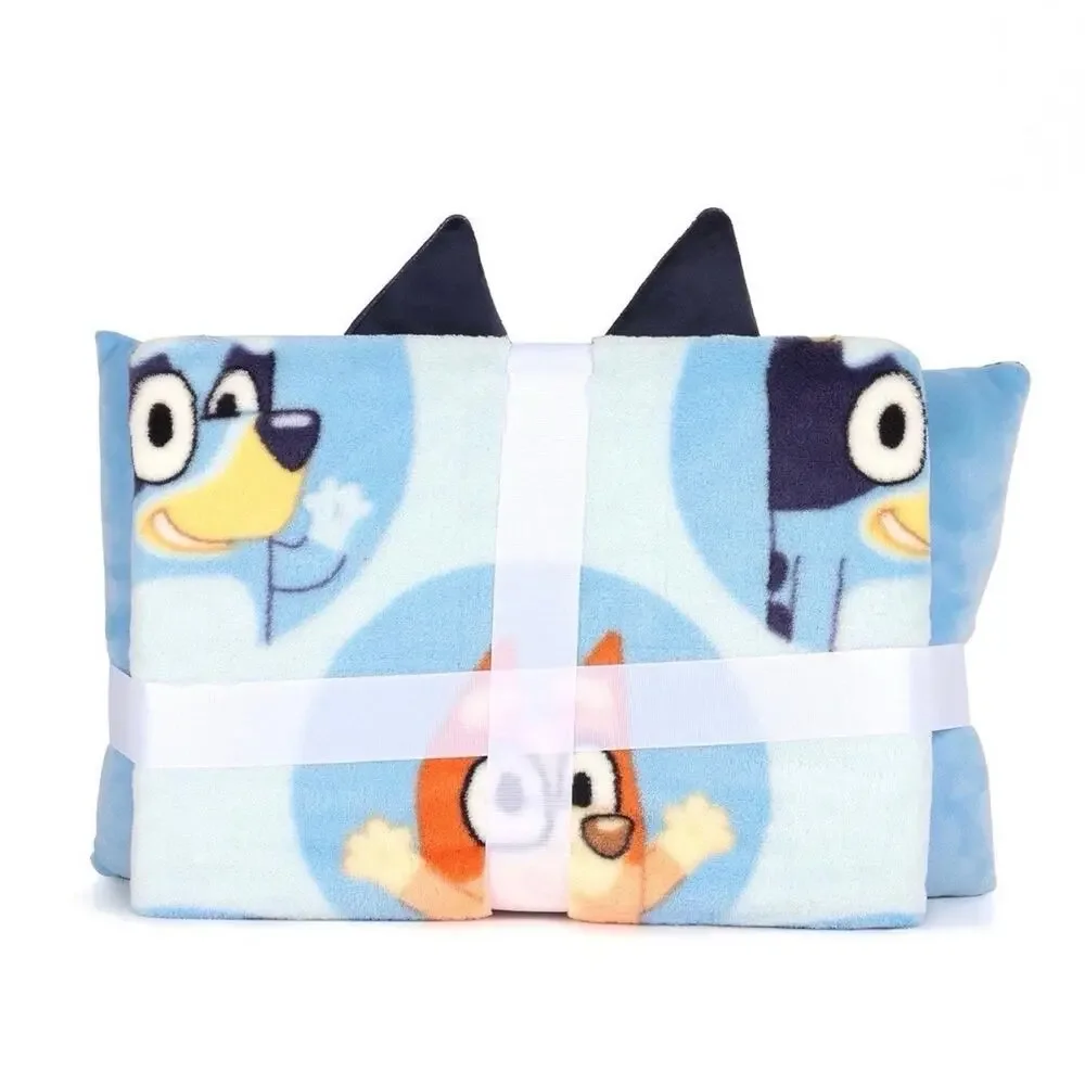 Bluey Pillow & Throw Blanket Set